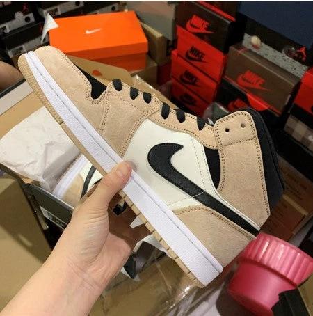 Air Jordan 1 Mid Barely Orange Milk Tea by Air Jordan