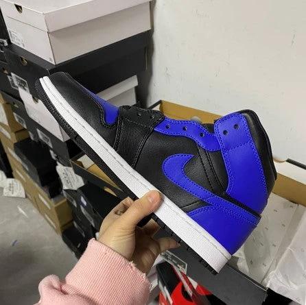 Air Jordan 1 Mid Black Blue by Air Jordan