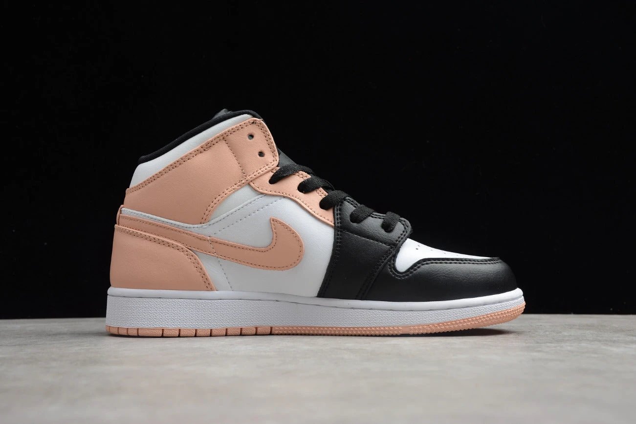 Air Jordan 1 Mid Black Crimson Tint by Air Jordan
