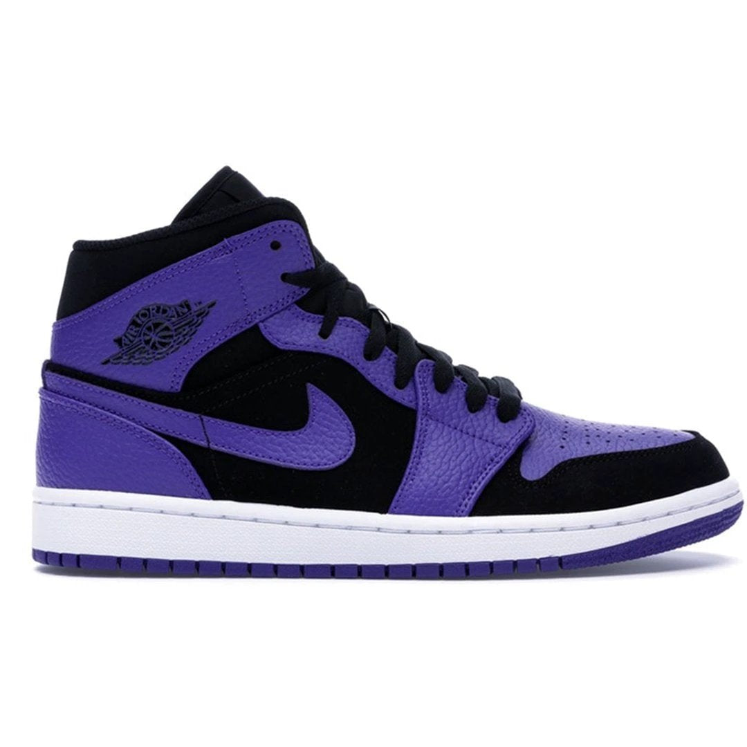 Air Jordan 1 Mid Black Dark Concord by Air Jordan