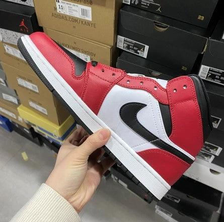 Air Jordan 1 Mid Black Red by Air Jordan