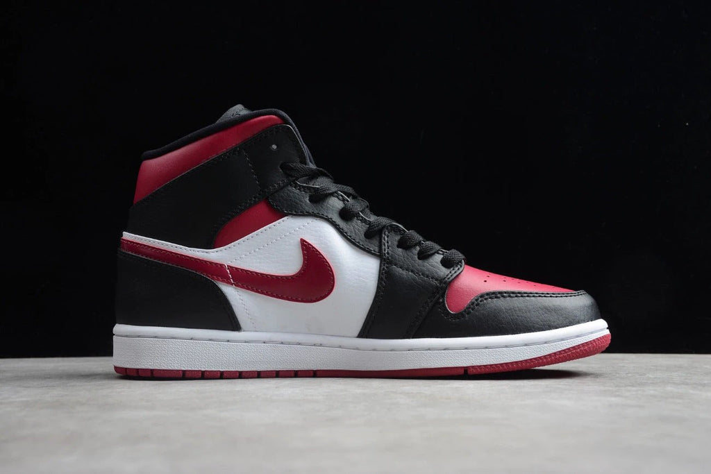 Air Jordan 1 Mid Bred Toe by Air Jordan