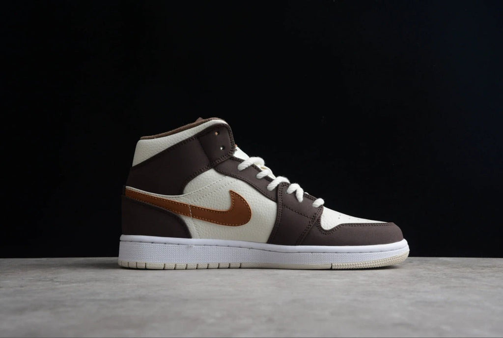 Air Jordan 1 Mid Brown Fleece by Air Jordan