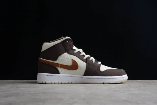 Air Jordan 1 Mid Brown Fleece by Air Jordan