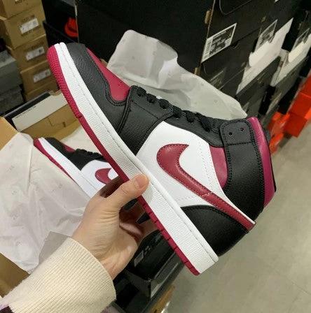 Air Jordan 1 Mid Burgundy by Air Jordan