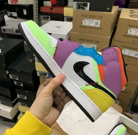 Air Jordan 1 Mid Candy Colorful by Air Jordan