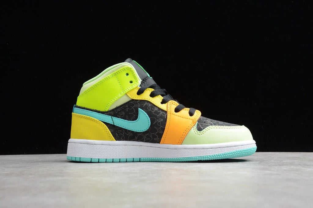 Air Jordan 1 Mid Candy Reflective Clover by Air Jordan