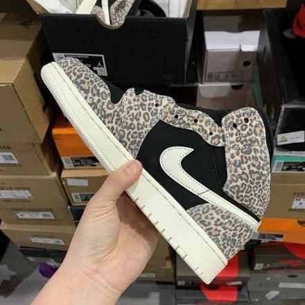 Air Jordan 1 Mid Colorful Tiger Print by Air Jordan