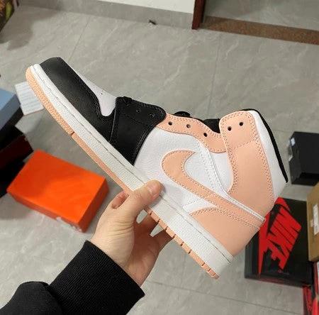 Air Jordan 1 Mid Crimson Tint Toe Cherry Blossom Pink by Air Jordan