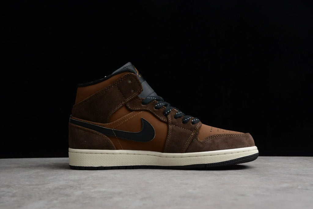 Air Jordan 1 Mid Dark Chocolate by Air Jordan