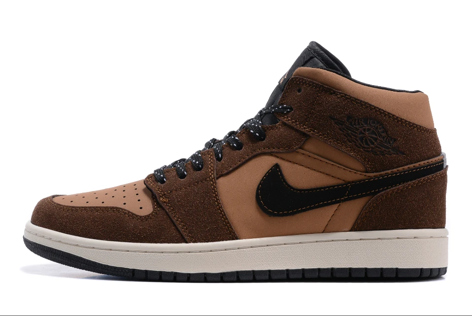 Air Jordan 1 Mid Dark Chocolate by Air Jordan
