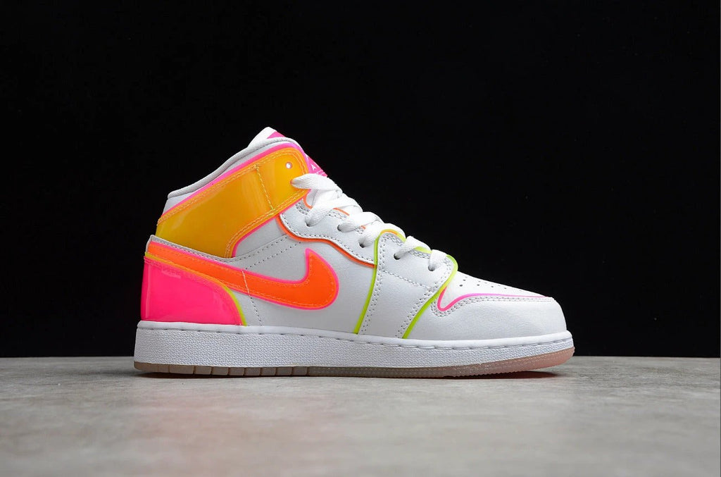 Air Jordan 1 Mid GS Edge Glow by Air Jordan