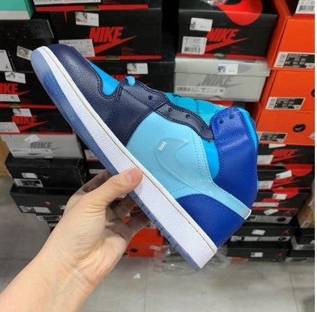 Air Jordan 1 Mid GS Fly Crystal Bottom Blue Heaven by Air Jordan