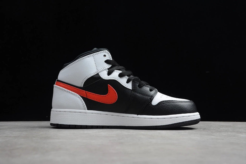 Air Jordan 1 Mid GS 'Chile Red' by Air Jordan