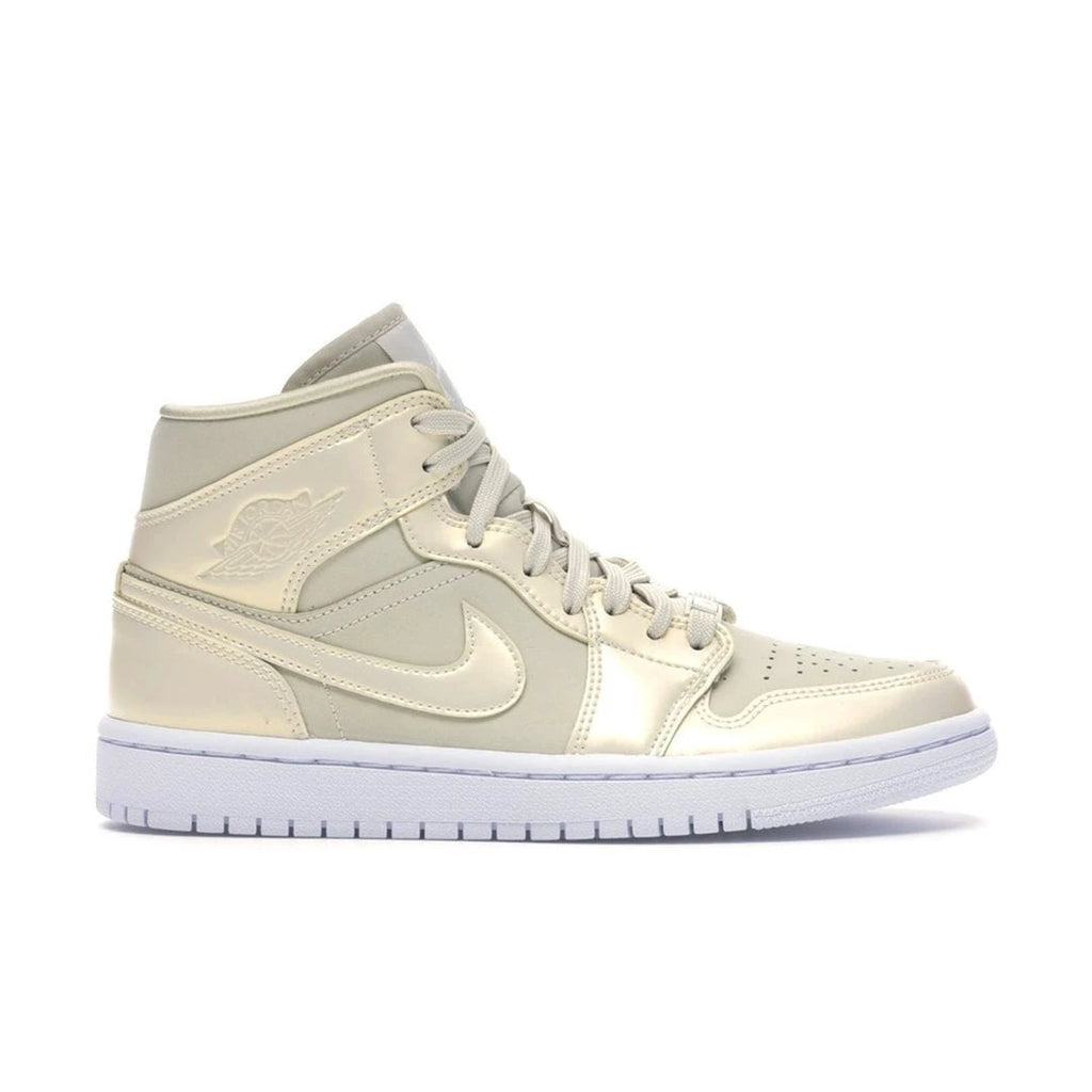 Air Jordan 1 Mid Goose Feather Yellow (W) by Air Jordan