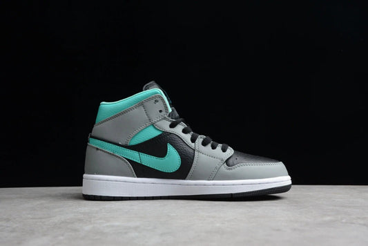 Air Jordan 1 Mid Grey Aqua by Air Jordan