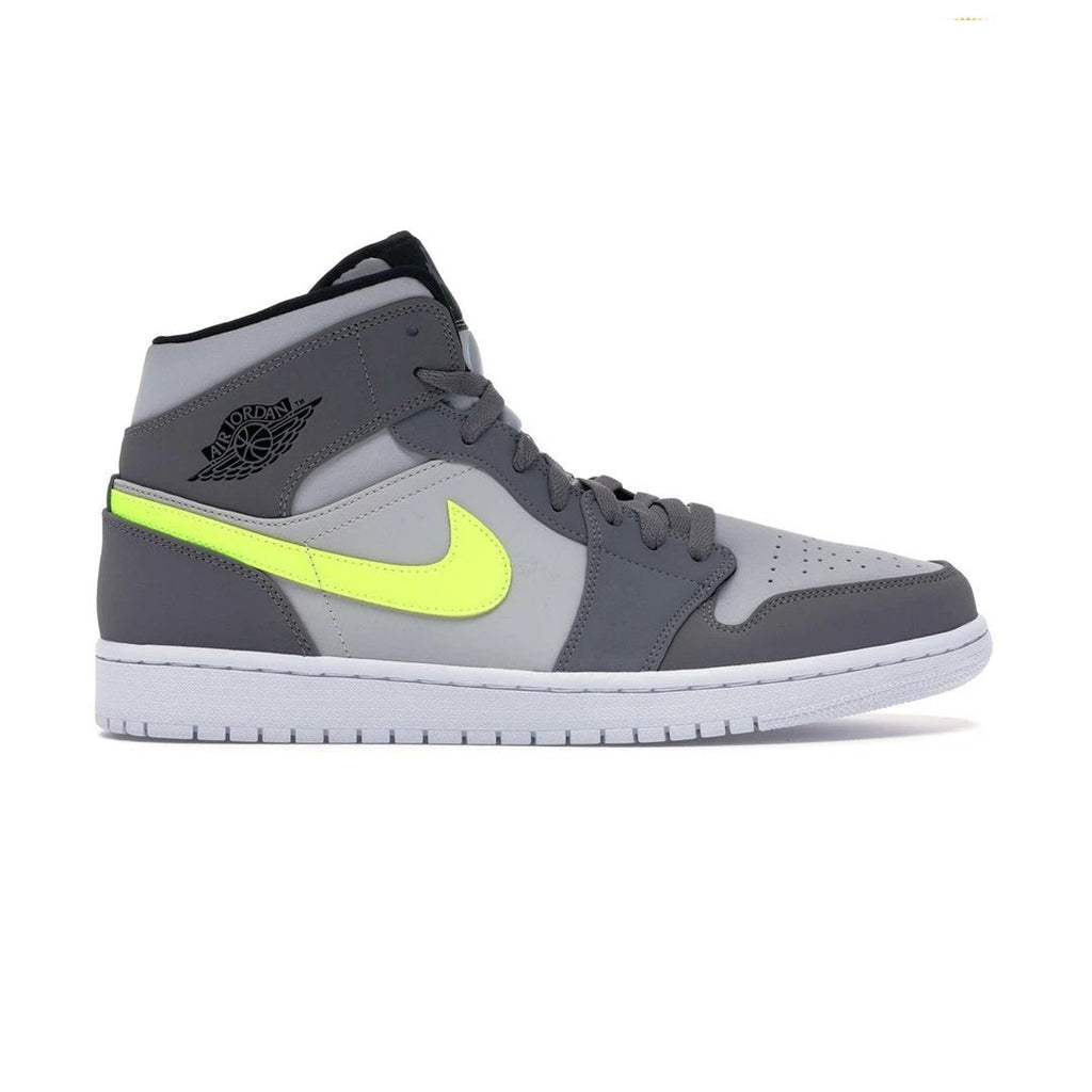 Air Jordan 1 Mid Gunsmoke Volt by Air Jordan
