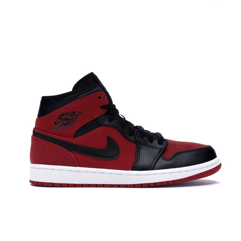 Air Jordan 1 Mid Gym Red Black by Air Jordan