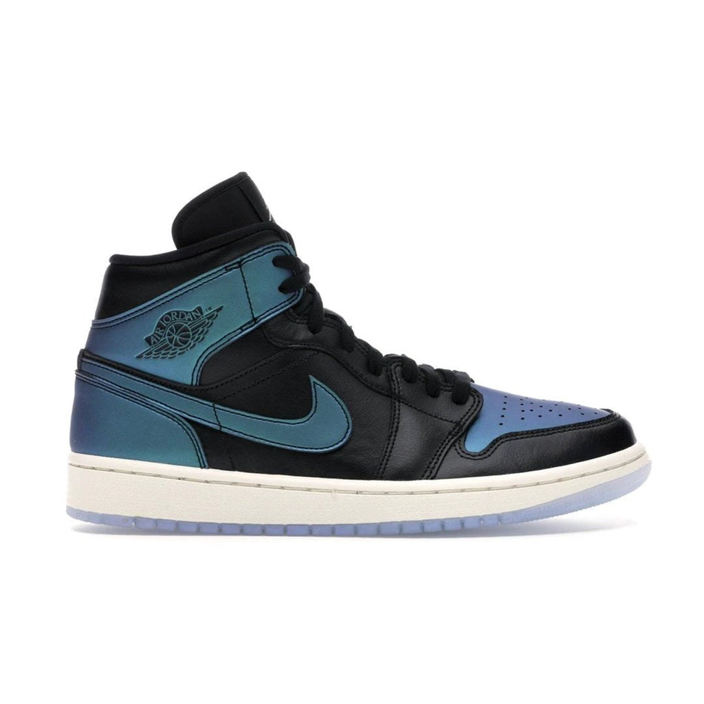 Air Jordan 1 Mid Iridescent Black (W) by Air Jordan