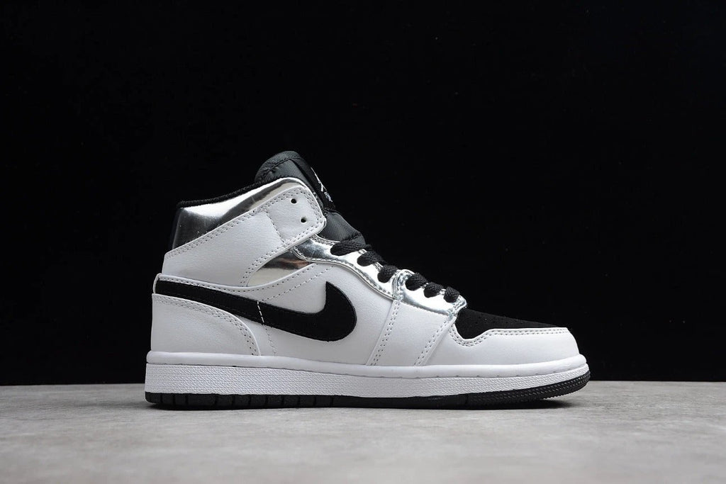 Air Jordan 1 Mid Leonard White And Black by Air Jordan