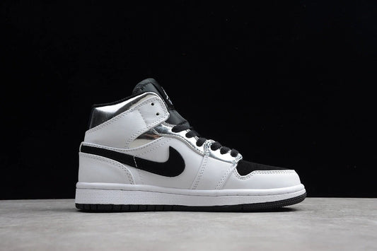 Air Jordan 1 Mid Leonard White And Black by Air Jordan