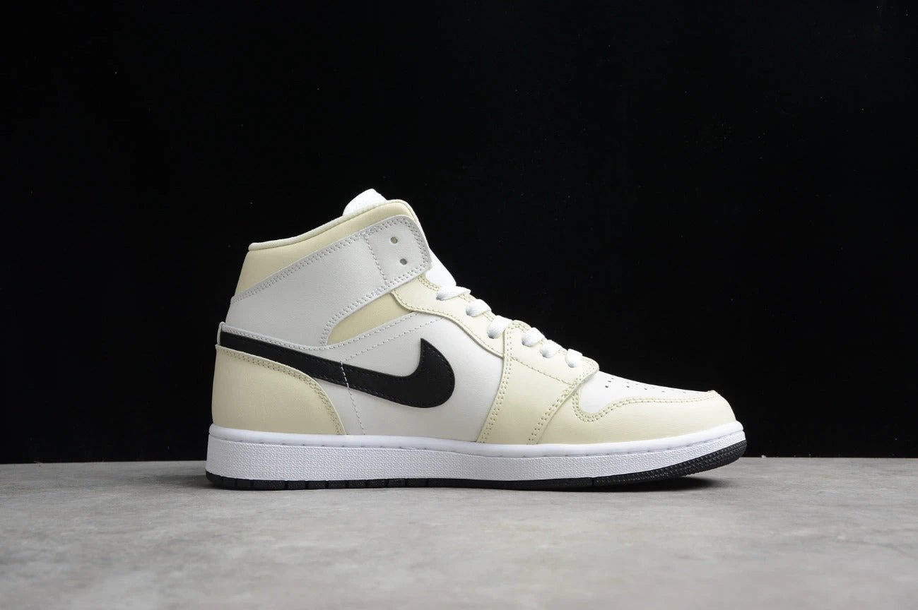 Air Jordan 1 Mid Milk Coconut Cream by Air Jordan