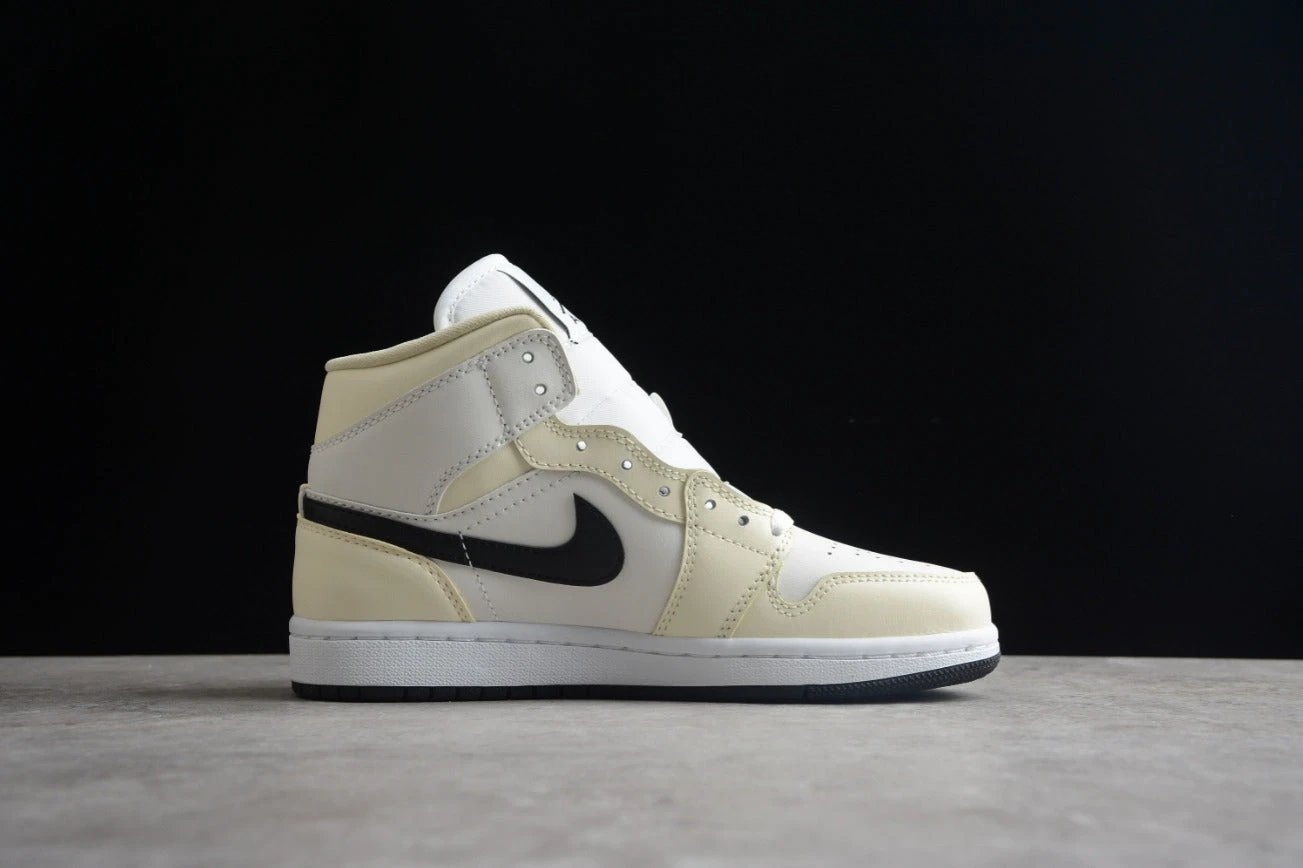 Air Jordan 1 Mid Milk Coconut Cream by Air Jordan