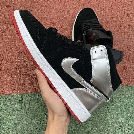 Air Jordan 1 Mid Mirror Silver by Air Jordan