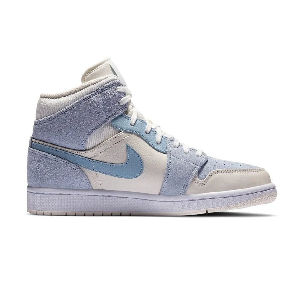 Air Jordan 1 Mid Mixed Textures Blue by Air Jordan