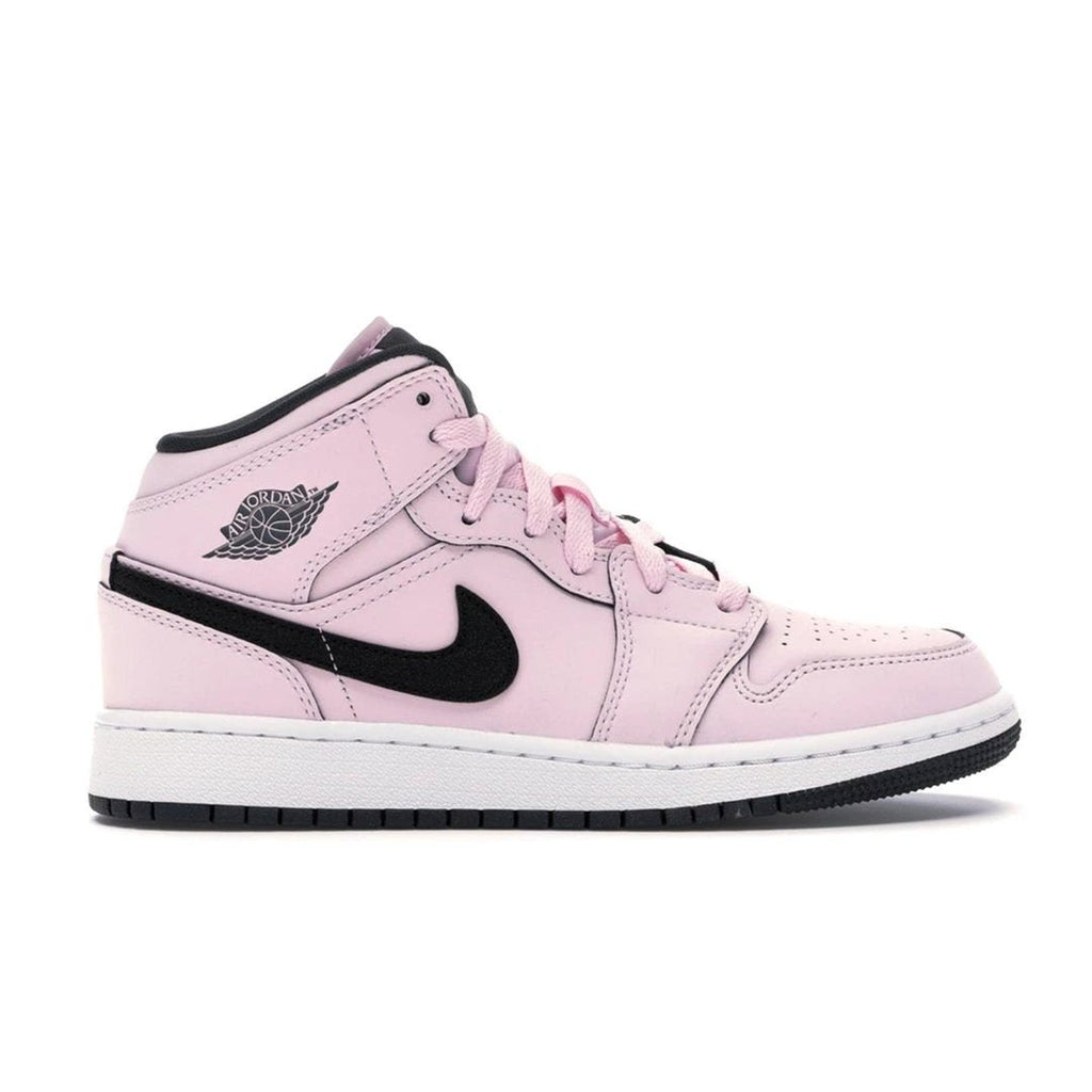 Air Jordan 1 Mid Pink Foam (GS) by Air Jordan
