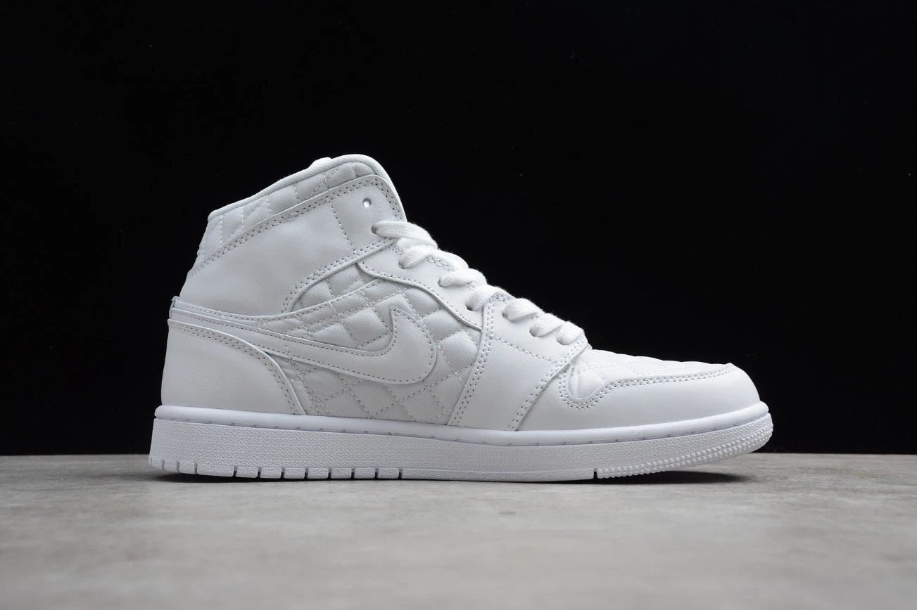Air Jordan 1 Mid Pure White by Air Jordan