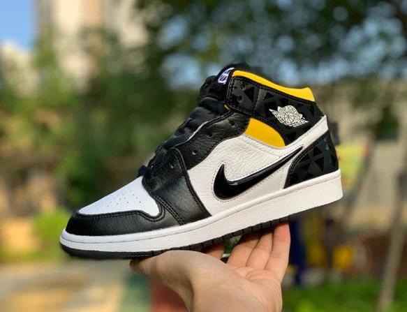 Air Jordan 1 Mid Quai 54 Four-Color Mandarin by Air Jordan