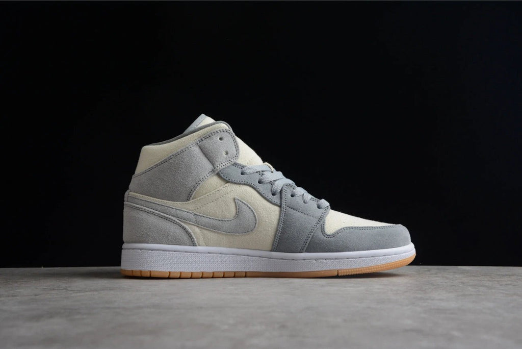 Air Jordan 1 Mid SE Coconut Milk Particle Grey by Air Jordan