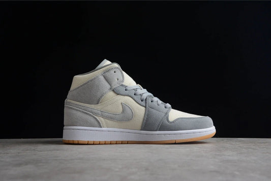 Air Jordan 1 Mid SE Coconut Milk Particle Grey by Air Jordan