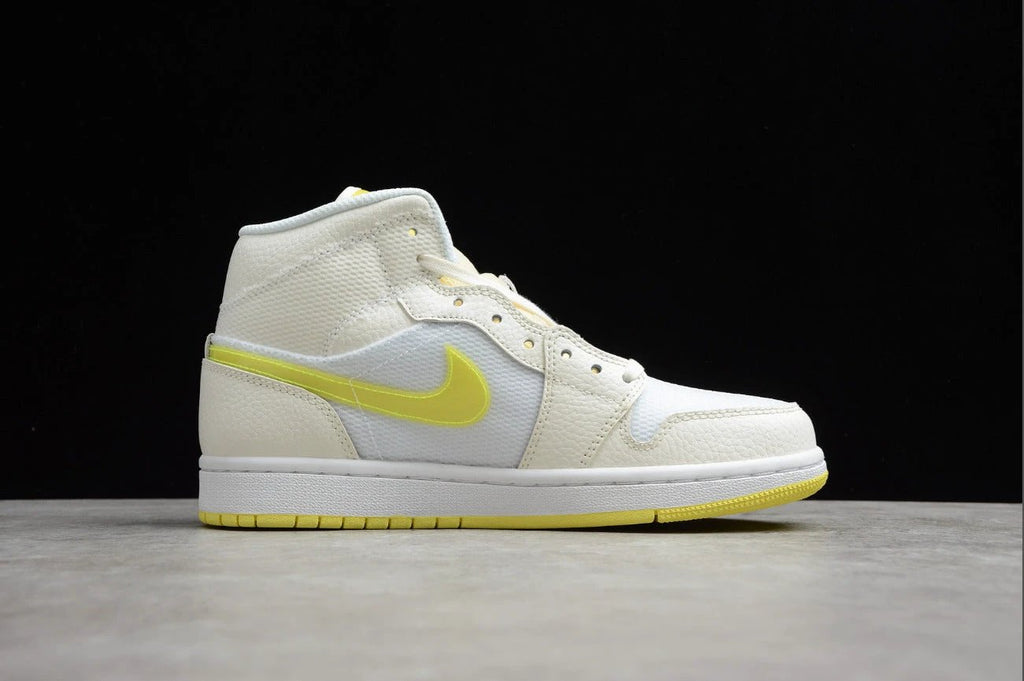 Air Jordan 1 Mid SE Lakers Beige Yellow by Air Jordan