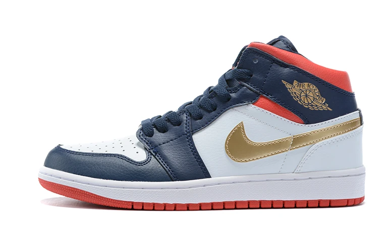 Air Jordan 1 Mid SE USA White by Air Jordan