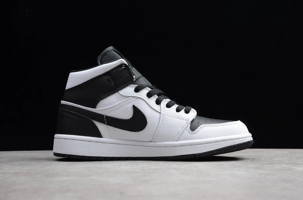 Air Jordan 1 Mid SE White Black by Air Jordan