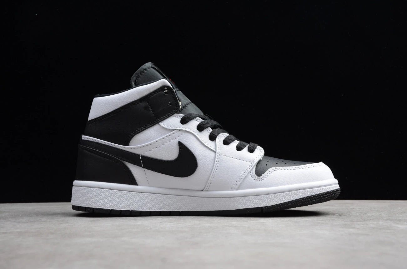 Air Jordan 1 Mid SE White Black by Air Jordan