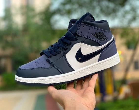 Air Jordan 1 Mid Sanded Purple Toe by Air Jordan