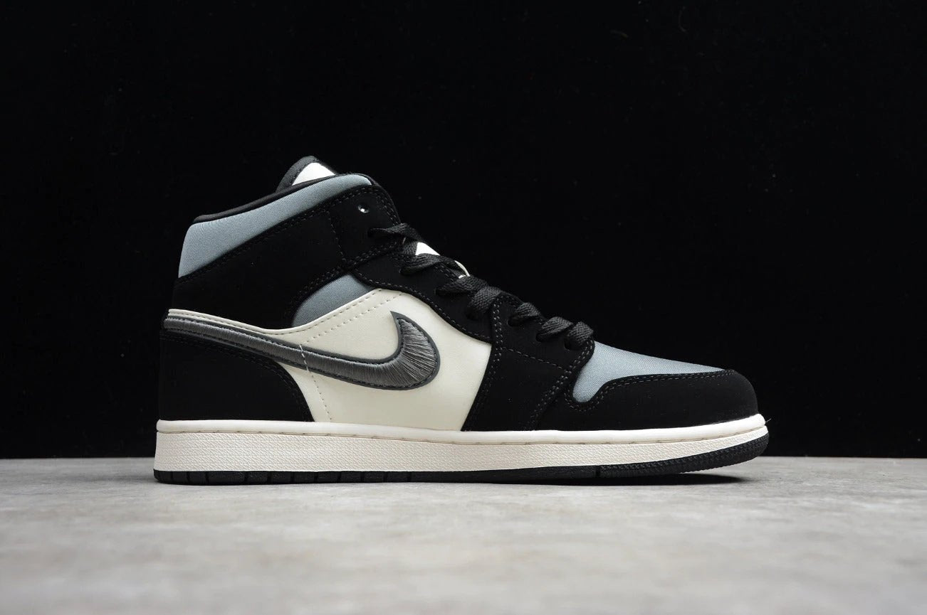 Air Jordan 1 Mid Satin Grey by Air Jordan