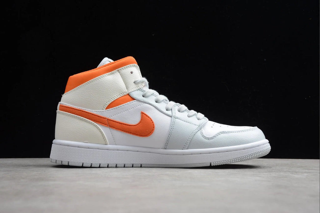 Air Jordan 1 Mid Starfish Orange Platinum by Air Jordan