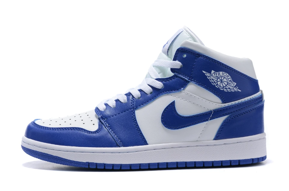 Air Jordan 1 Mid Storm Blue Kentucky by Air Jordan
