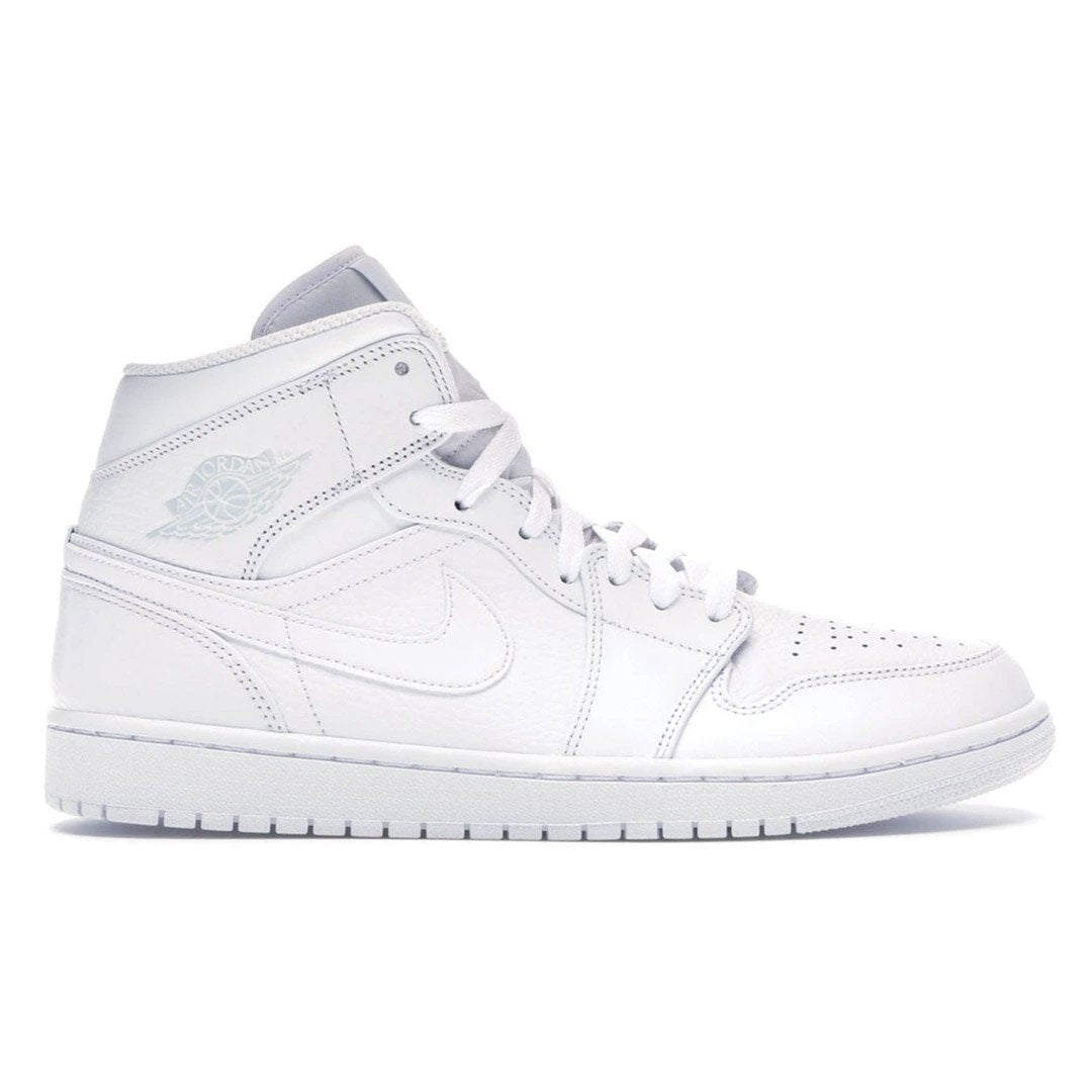 Air Jordan 1 Mid Triple White (2018) by Air Jordan