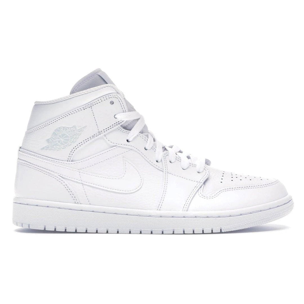 Air Jordan 1 Mid Triple White (2018) by Air Jordan
