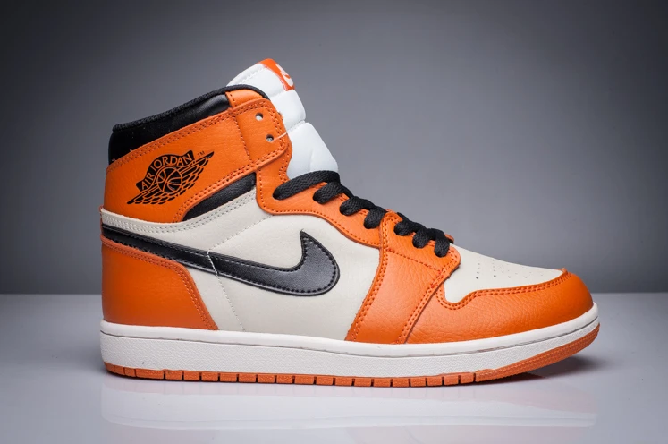 Air Jordan 1 Mid Turf Orange Black-White by Air Jordan