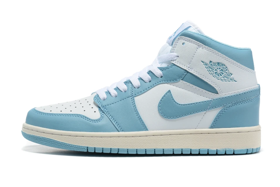 Air Jordan 1 Mid University Blue by Air Jordan