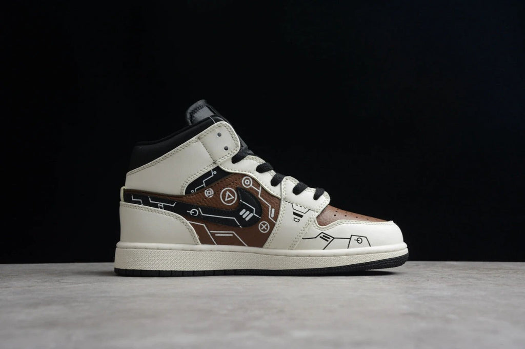 Air Jordan 1 Mid Vibe Beige Mocha by Air Jordan