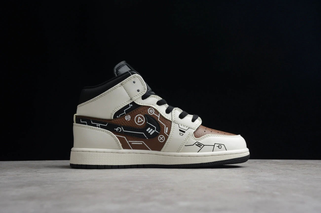 Air Jordan 1 Mid Vibe Beige Mocha by Air Jordan