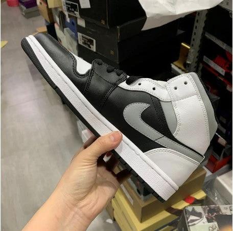 Air Jordan 1 Mid White Shadow Grey by Air Jordan