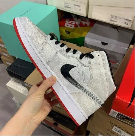 Air Jordan 1 Mid White Silk Copper Coins by Air Jordan